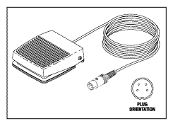 RPI Dentsply Ultrasonic Cleaner Foot Control (OEM #565138002, 565138003), DSF013