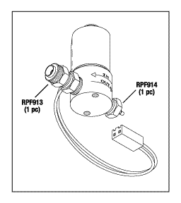 RPI Dentsply Ultrasonic Cleaner Solenoid Valve (Water) (OEM #571070003), DSV006