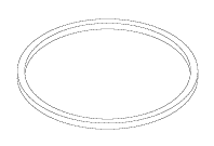 RPI Dental Vacuum Unit Solids Collector Bowl Gasket (OEM #MRP70936, 77005158), VPG081
