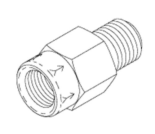 RPI Air Techniques Dental Vacuum Unit Check Valve (1/4" In-Line) (OEM #56056), VPV057