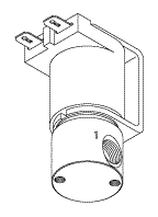 RPI Apollo/Midmark, Midmark Dental Vacuum Unit Solenoid Valve Assembly (OEM #PW10470, 77005146, 77001620), VPV015