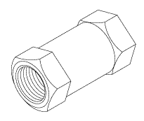 RPI Air DentalEz Dental Vacuum Unit Flow Regulator (0.13 GPM) (OEM #6-4622-018), VPR022