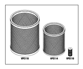 RPI DentalEz/Custom Air/RamVac Dental Vacuum Unit Filter Kit (OEM #003750), VPK117