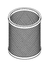 RPI DDentalEz/Custom Air/RamVac Dental Vacuum Unit Filter Element (OEM #003549SP), VPE118