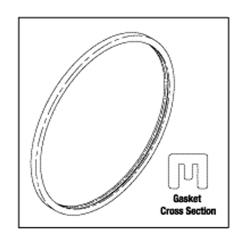 RPI Midmark Dental Vacuum Unit Gasket (Separator Lid) (OEM #053-1616-00), VPG106