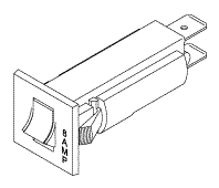 RPI DentalEz/Custom Air/RamVac Dental Vacuum Unit Circuit Breaker (8A) (OEM #3801-911), VPB165