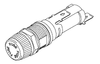 RPI Air Techniques Dental Vacuum Unit Fuse Holder (Main) (OEM #90219), RPH638