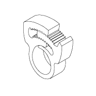 RPI Midmark Dental Sterilizer Kwik Clamp (OEM #016-0748-01), RPC286