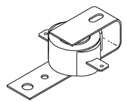 RPI Pelton & Crane Dental Sterilizer Buzzer (OEM #004491), PCB088