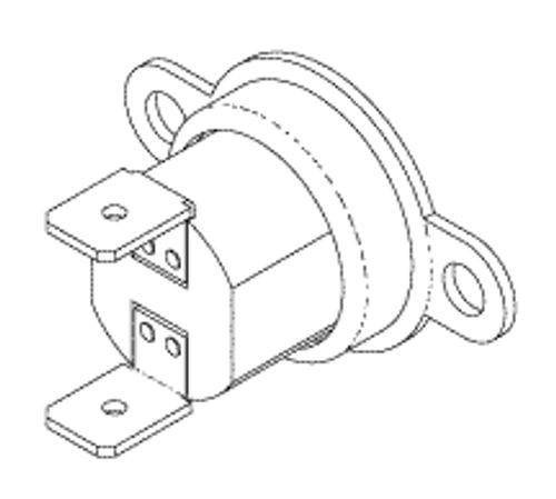 RPI Pelton & Crane Dental Sterilizer Wall Thermostat (OEM #004527), PCT082