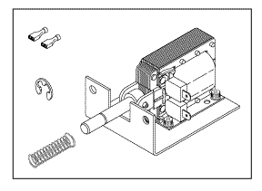 RPI Pelton & Crane Dental Sterilizer Solenoid Kit (Door Latch) (OEM #5473041), PCK236