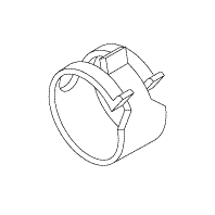 RPI Midmark Compressor / Pelton & Crane Dental Sterilizer Uni-Clamp (6/pkg), RPC442
