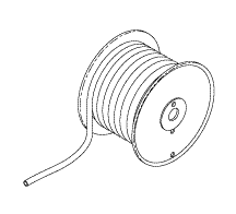 RPI Air Techniques Dental Compressor Tubing (6.5mm ID x 10mm OD Black/ Ft.), RXT017