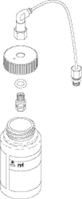 RPI SciCan Statim pump Tester Bottle Kit (OEM #01-100713S), SCK024