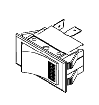 RPI Gendex 770 Dental X-Ray Power Switch (OEM #632-0031P1), GXS016