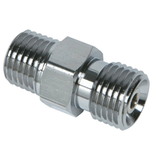 Belmed Inc. Hose Activated Check Valve Male 1/4 NPT X Male DISS Fitting, 6002-0000-0022/ 1018