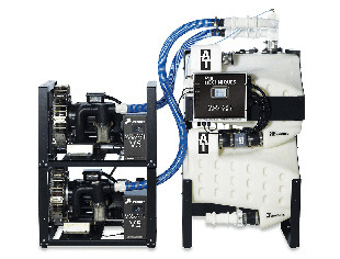 Air Techniques Mojave V5 Dual Dry Vacuum System with 10 Gallon Tank (10 - 14 User), 2V5M