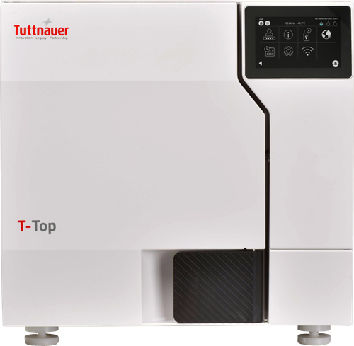 Tuttnauer Pre/Post - Vacuum Class B Sterilizer (110V, 10" or 11"), T-Top 10B, T-Top 11B