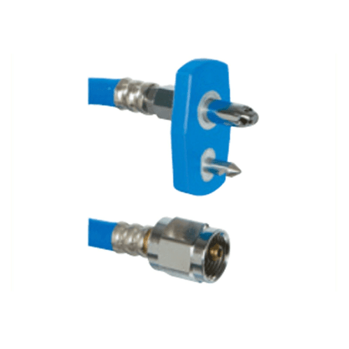 Belmed Inc. Male Quick Connect X DISS Nut Style Single Hose Assembly- Chemetron (NCG), 8000-1303/1305, 8100-1303/1305, 8213-2603/2605