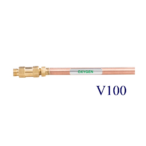 Belmed Inc. Risers with Check Valves - Oxygen/Nitrous Oxide, V100, V101