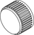 RPI Midmark Sterilizer Control Knob (OEM #H98063), RCK093
