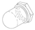 RPI Tuttnauer Sterilizer Rubber Boot for Door Switch, TUB072