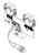 RPI A-dec Dental Chair Switch Assy (Rockers Right) (OEM #61.0661.00 & 61.0656.00), ADA215