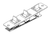 RPI A-dec Dental Chair Switch Assy (Paddles Right) (OEM #61.0626.00), ADA214