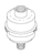 RPI DentalEz Compressor Air Filter Assembly (OEM #004006), CMA072