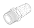 RPI Air Techniques & Tech West Compressor Purge Muffler (OEM #80330, AS-250), CMM017