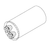 RPI Air Techniques Compressor Capacitor (55µf, 370VAC) (OEM #85832), CMC202