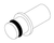 RPI A-dec Delivery System Quick Disconnect Plug (OEM #026.160.01), ADP232