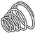 RPI A-dec Delivery System Conical Compression Spring (OEM #013-038-01, 013.064.01), ADS047