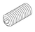 RPI Pelton & Crane Dental Light Socket Head Set 1/4" Screw (OEM #090251), RPH201