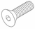 RPI Pelton & Crane Dental Light Flat Head Hex Socket Cap 3/4" Screw (OEM #33 24 170 & 090713), RPH212