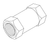 RPI Apollo/Midmark Dental Vacuum Unit Flow Regulator (.50 GPM) (OEM #PW50507), VPR026