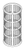 RPI Air Techniques, Midmark Dental Vacuum Unit Solids Collector Screen (50 Mesh), VPS139