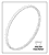 RPI DentalEz/Custom Air/RamVac Dental Vacuum Unit Drive Belt (42.0") (OEM #002360SP), VPB105