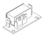 RPI Air Techniques Dental Vacuum Unit Switch (Solid State 220VAC) (OEM #55682), VPS174