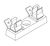 RPI DentalEz/Custom Air/RamVac Dental Vacuum Unit Fuse Holder (OEM #64561004), RPH991