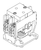 RPI Apollo/Midmark, Midmark Compressor/Dental Vacuum Unit Relay (Electrical Contactor) (OEM #015-2029-00), VPR150 