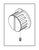 RPI Midmark Dental Sterilizer Temperature Knob (OEM #053-1008-00), RCK110