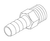 RPI Midmark Dental Sterilizer Barb (OEM #014-0347-00), RPF763