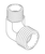 RPI Midmark Dental Sterilizer Elbow Fitting (1/8 x 1/4) (OEM #014-0218-01), RPF858