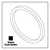 RPI Pelton & Crane Dental Sterilizer Door Gasket (OEM #003049), PCG016