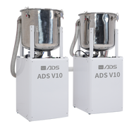 ADS V10 (Twin) Dry Vacuum System with Tank, A125004