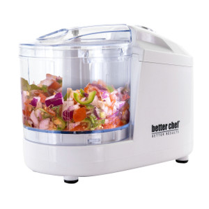 Better Chef 12 Ounce Compact Chopper in White D970-IM-840W Better Chef 12 Ounce Compact Chopper in White D970-IM-840W