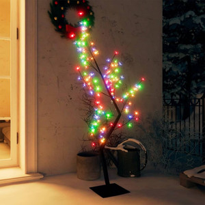 Christmas Tree Black, Colorful Plastic, Metal 4 ft Christmas Tree A949-328652 Christmas Tree Black, Colorful Plastic, Metal 4 ft Christmas Tree A949-328652