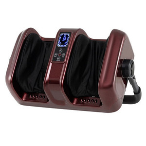 Foot and Calf Massager with Heat Shiatsu Deep Kneading Rolling Smart Electric Leg Massager-Red - Co D681-JS10035US-RE Foot and Calf Massager with Heat Shiatsu Deep Kneading Rolling Smart Electric Leg Massager-Red - Co D681-JS10035US-RE