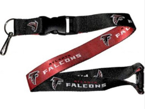 Atlanta Falcons Lanyard Reversible Black/Red Z157-6326405667 Atlanta Falcons Lanyard Reversible Black/Red Z157-6326405667